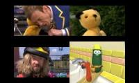 Sooty Vs. VeggieTales Sparta Quadparison 1 (Thalia Sooty Fan Verison) (R.I.P)