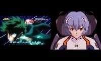 evangelion opening with sora ni utaeba