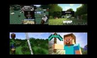 Minecraft Sparta Remix Quadparison