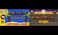 Factorio Islands! Ep 18: SILLY MISTAKES/YUOKI PRODUCTION - Yuoki modded coop MP Gameplay, Let's Play