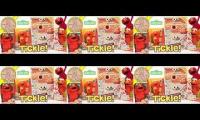 Tickle Me Elmo Through History! 1996 To 2017 X6