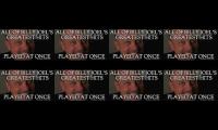 Billy Joel's Greatest Hits Played 8 times at once