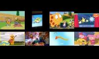 All of 8 tv shows played at once #2