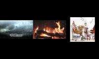 Thumbnail of Rainy Mood + Jazz + Fireplace!