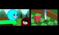 Golf With Friends: Normal vs BFDI Fan Animation