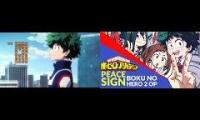 Boku no hero academia 2nd op cover