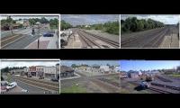 Virtual Railfan Livestream Collection (2x Ashland, 2x La Plata, 2x Deshler)
