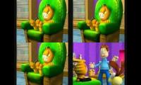 All Garfield (PS2/PC) Different Language Cutscenes combined