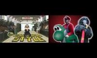 Gangnam Mario Style Comparison Video