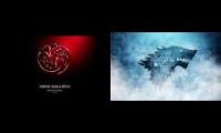 Stark and Targaryen theme