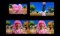 LazyTown Time To Play But It's In 4 Defferent Languages 4