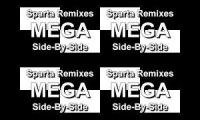 Sparta Remix Mega Side By Side By Side (Group Of 4 Videos)
