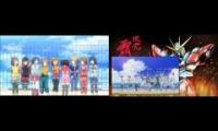 Gundam Build Fighters Try vs. Love Live - Mayomayo Toki mo Zutto