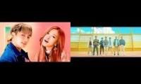 BTS MEGA VS BLACK PINK MINI