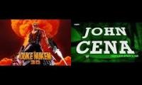 John Cena as Duke Nukem