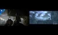 Shadow of the Colossus Side by Side Comparison