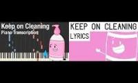 Inanimate Insanity - Keep On Cleaning Mashup (Lyrics + Piano)