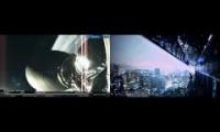Falcon Heavy synced to Starcadian