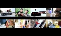 8 romanatwood vlog videos at once