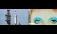 Falcon Heavy + David Bowie