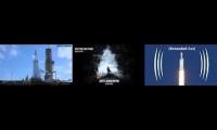 Thumbnail of Falcon Heavy Launch Mashup