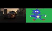 Car Chase Sequence but super sonic