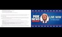 Alex Jones and Fox News Split Screen