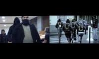 GUerilla urbaine total armée de cagoule et de gros !