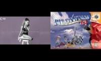 Mashup of Ariana and Pilotwings