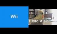 Mii channel Vs. Alex the honking bird