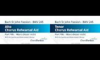 Bach St John Passion -- Ware dieser nicht - Tenor - Alto