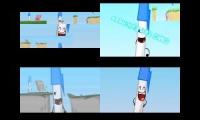 (BFDI) pen - I've ever done sparta remix quadparison