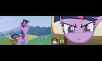 [MLP] Twilight - MY WHOLE LIFE DEPENDS ON ME sparta remix two-parison