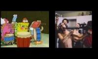 Fish and Spongebob Play the Drumstick While I Play Desturbingly Fitting Music!!