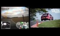 Thumbnail of comparison of two laps