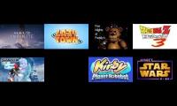 The Many forms of Snow Halation (Trust me, these are synced.Even if it sounds like a cacophony)