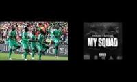 Senegal Squad Dancing