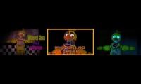 (SCARY) Withered Chica Voice Threeparison