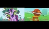 My Little Pony Friendship Is Magic & Jelly Jamm Intro Twoparison