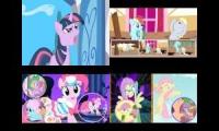 My Little Pony Rock My Emotion YTPMV Quadparison