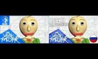 baldis basics song ft or3o original vs russian