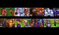 Every Character Plays FNAF WORLD
