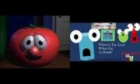 Veggie tales where's God when I'm scared vs ShapeTales-Where's The Lord When I'm A-Afraid