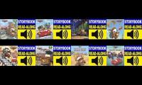 JL Kids TV's 8 Cars Read Aloud Story Books Played At The Same Time