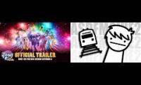 My Little Pony the movie official trailer vs asdfmovie2