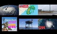 Live Hurricane Florence Footage