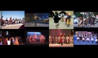 world dance attitude and observation mash up folk Greek Russian Mexican ballet hopi corn dance flame