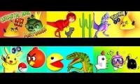 TEMPLE RUN with RAPTORS ♫ 3D animated DINOSAUR-GAME mashup ☺ FunVideoTV -  Style ;-)) 