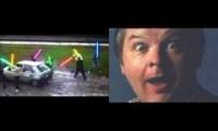 Benny Hill Light Saber Fight