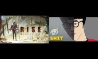 Rise paint vs normal videoclip